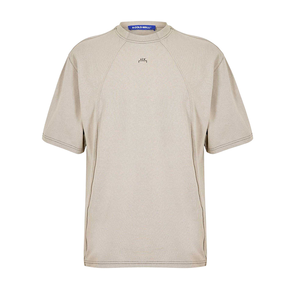Taupe - Front - A-COLD-WALL Mens Millbank T-Shirt