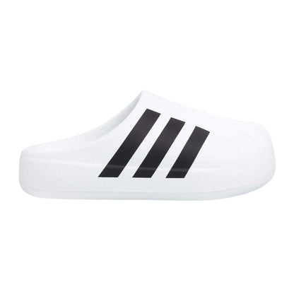 White-Black - Front - Adidas Womens-Ladies Adifom Superstar Mules