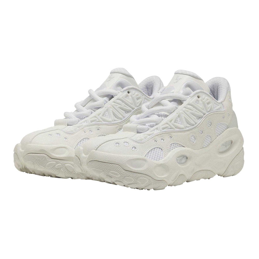 White - Side - Puma Mens La France Runner Trainers