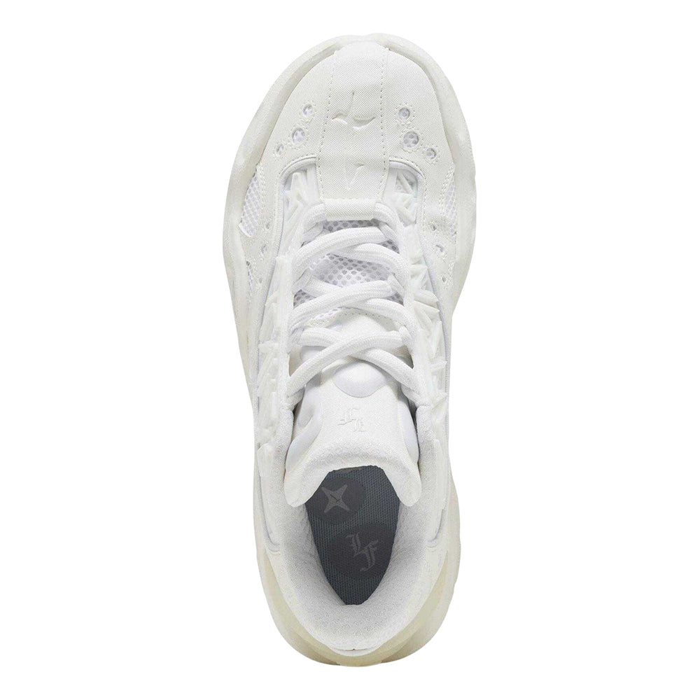 White - Lifestyle - Puma Mens La France Runner Trainers