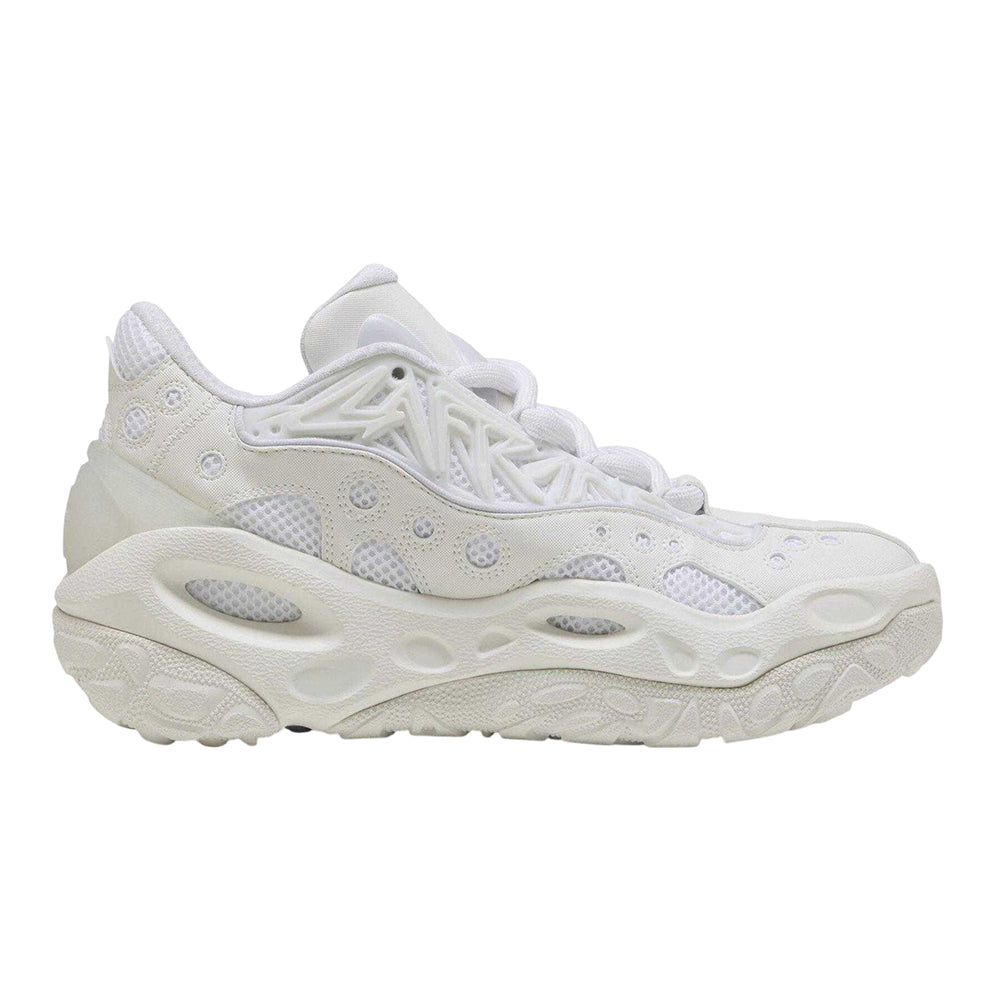 White - Front - Puma Mens La France Runner Trainers