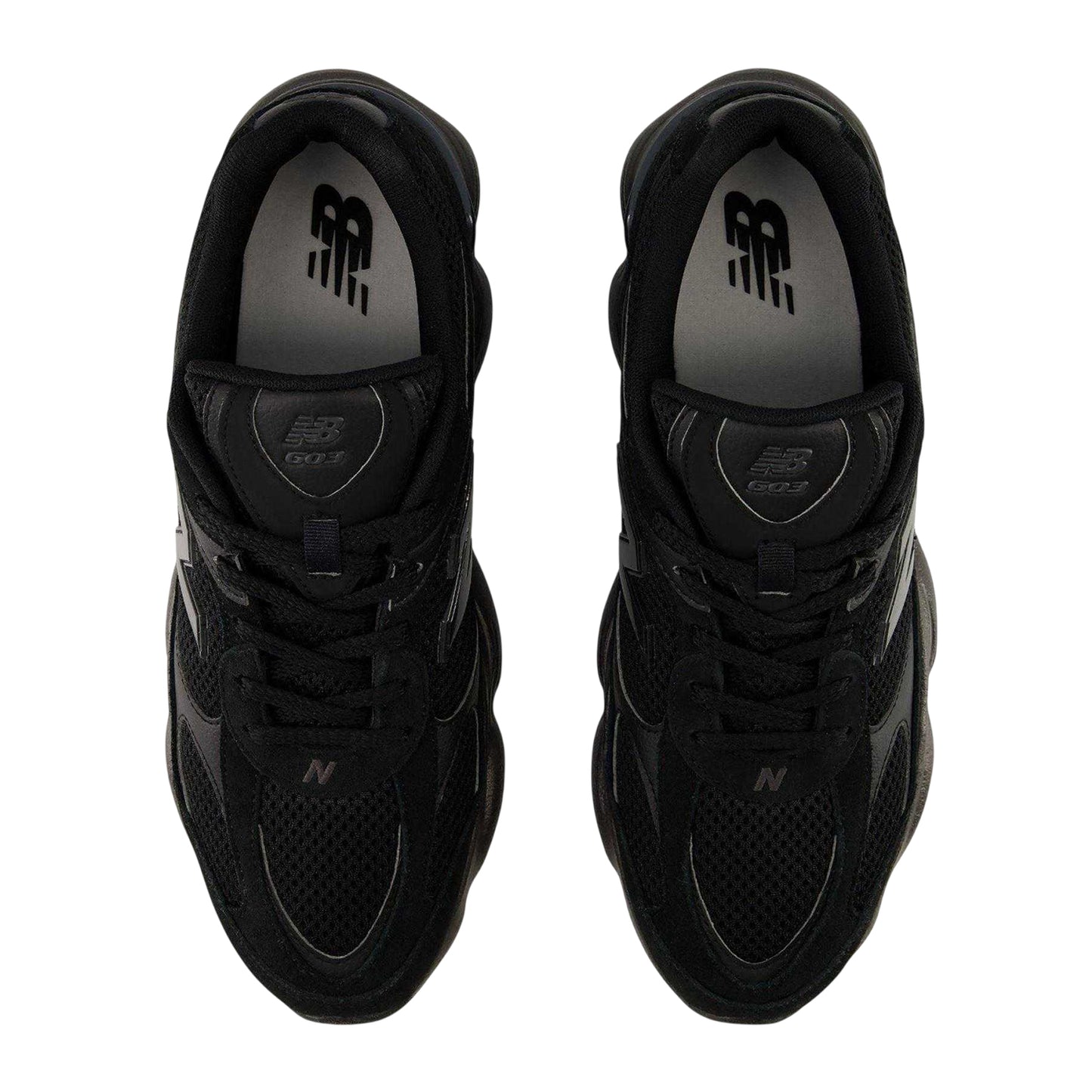 Triple Black - Side - New Balance Mens 603 Trainers