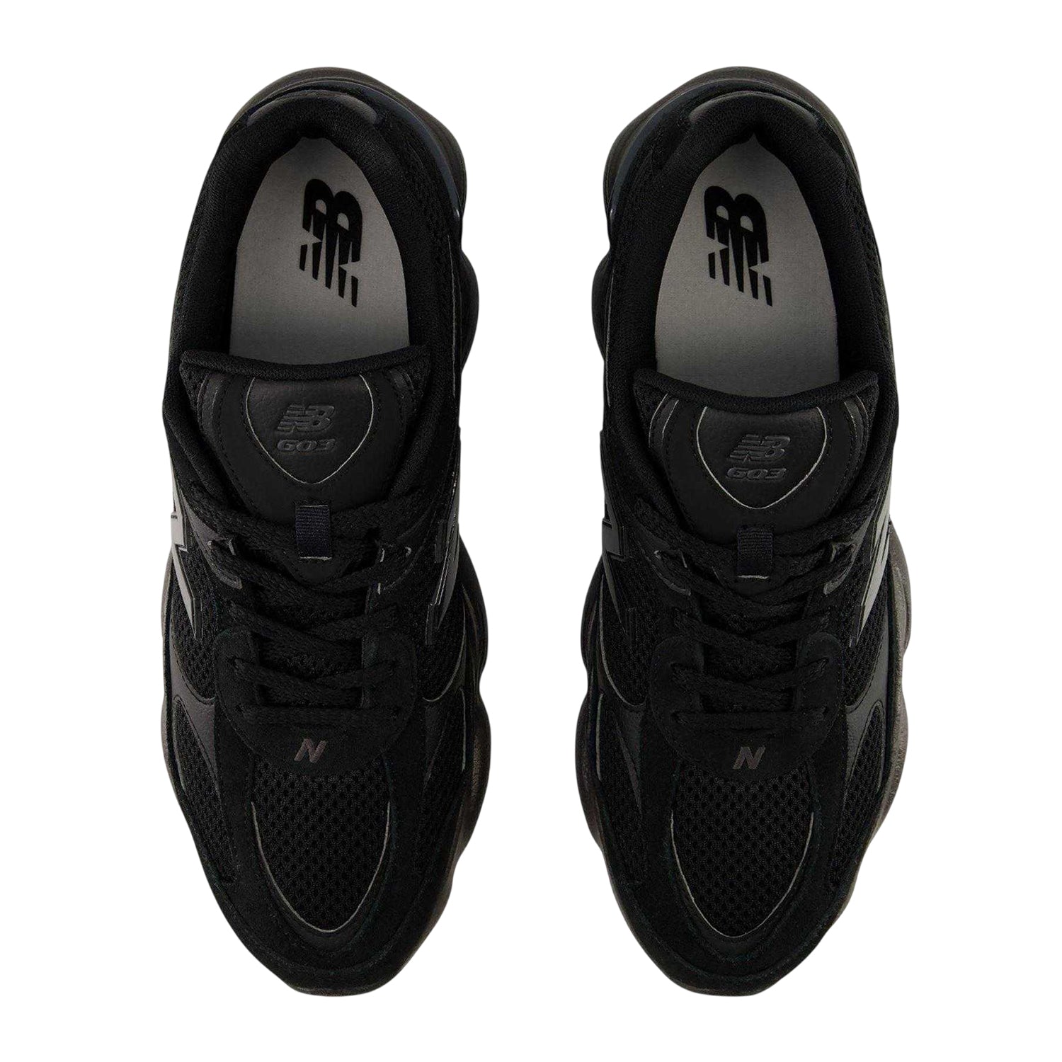 Triple Black - Side - New Balance Mens 603 Trainers