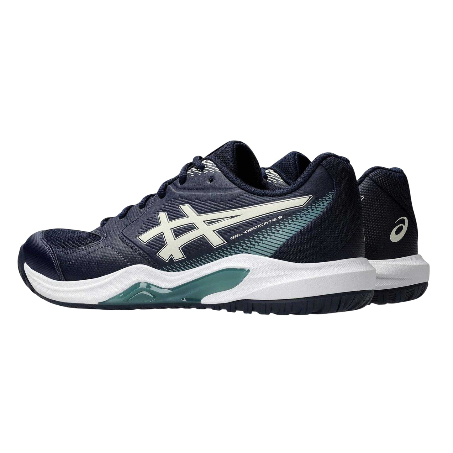 Midnight - Back - Asics Mens Tennis Shoes
