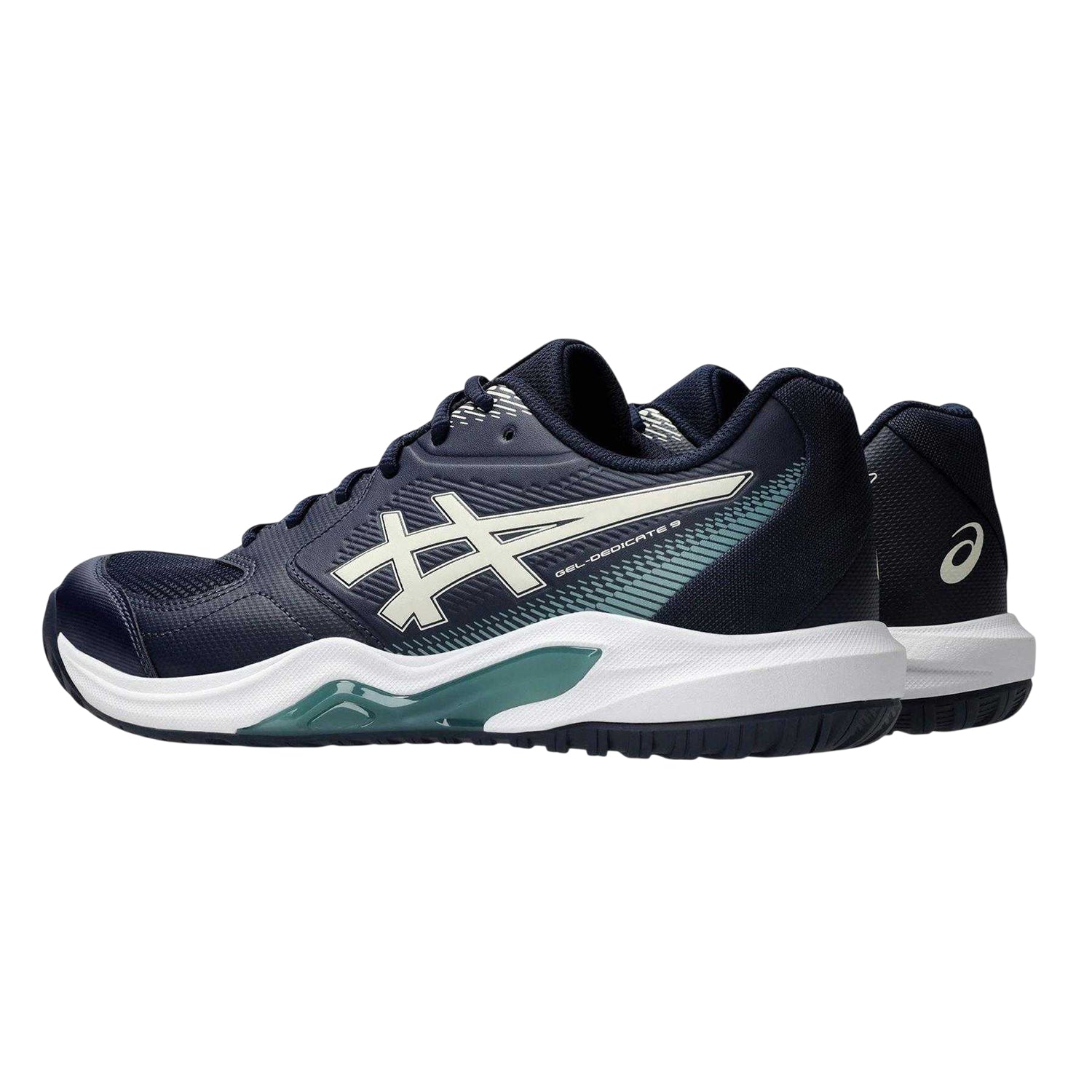 Midnight - Back - Asics Mens Tennis Shoes