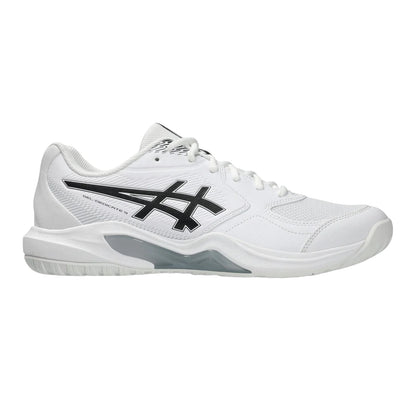 White-Black - Front - Asics Mens Tennis Shoes