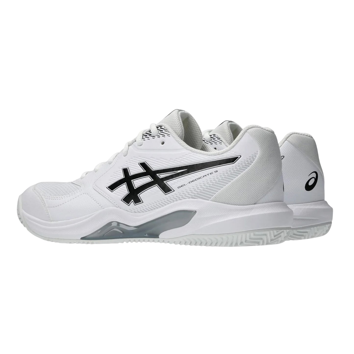 White-Clay - Back - Asics Mens Tennis Shoes