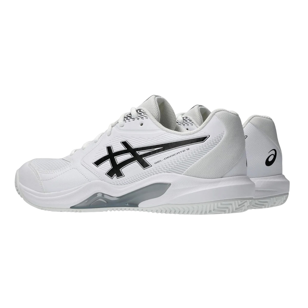 White-Clay - Back - Asics Mens Tennis Shoes