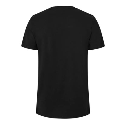 Black - Back - Belier Mens Premium Logo T-Shirt