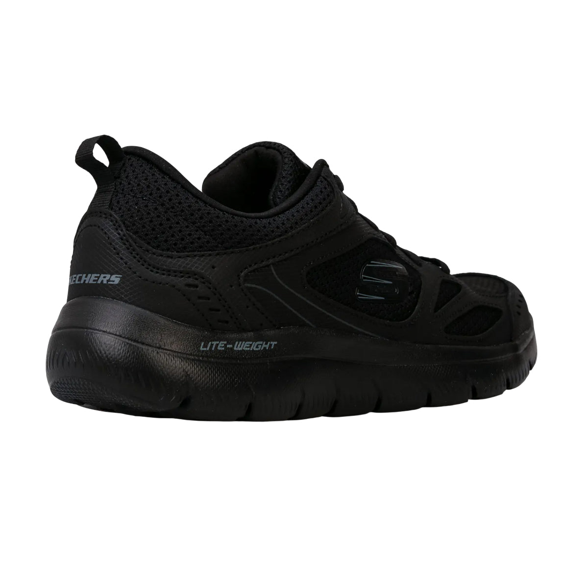 Black - Back - Skechers Mens Summits South Rim Trainers