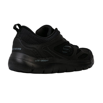 Black - Back - Skechers Mens Summits South Rim Trainers