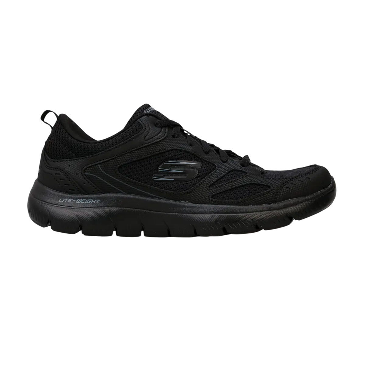 Black - Lifestyle - Skechers Mens Summits South Rim Trainers
