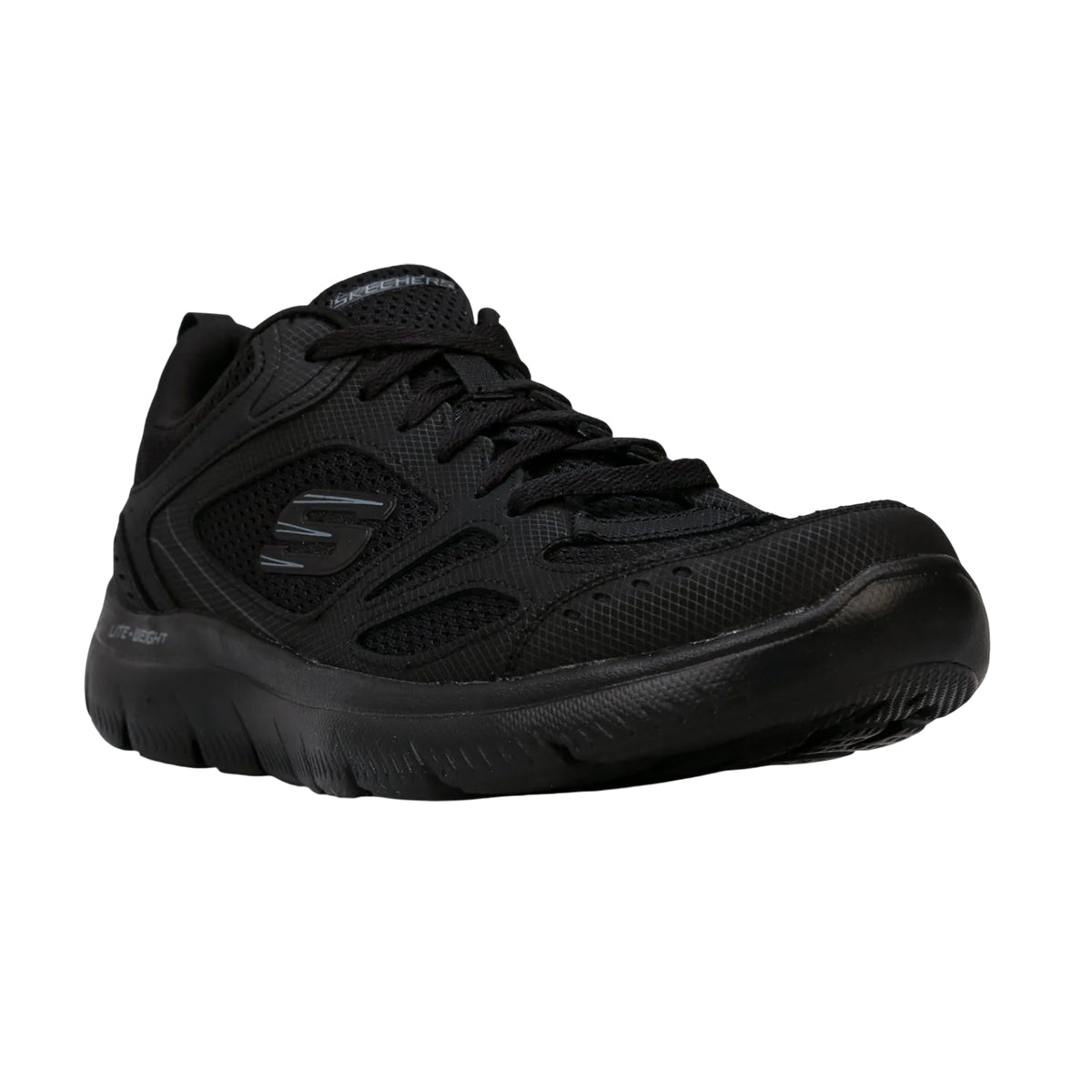 Black - Front - Skechers Mens Summits South Rim Trainers
