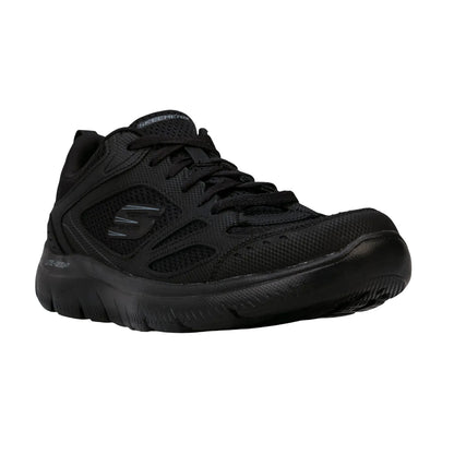 Black - Front - Skechers Mens Summits South Rim Trainers