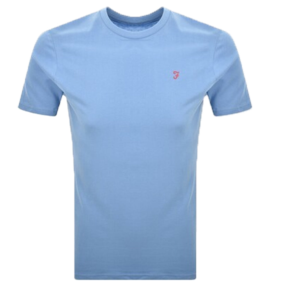 Multicoloured - Back - Farah Mens Genero T-Shirt (Pack of 5)