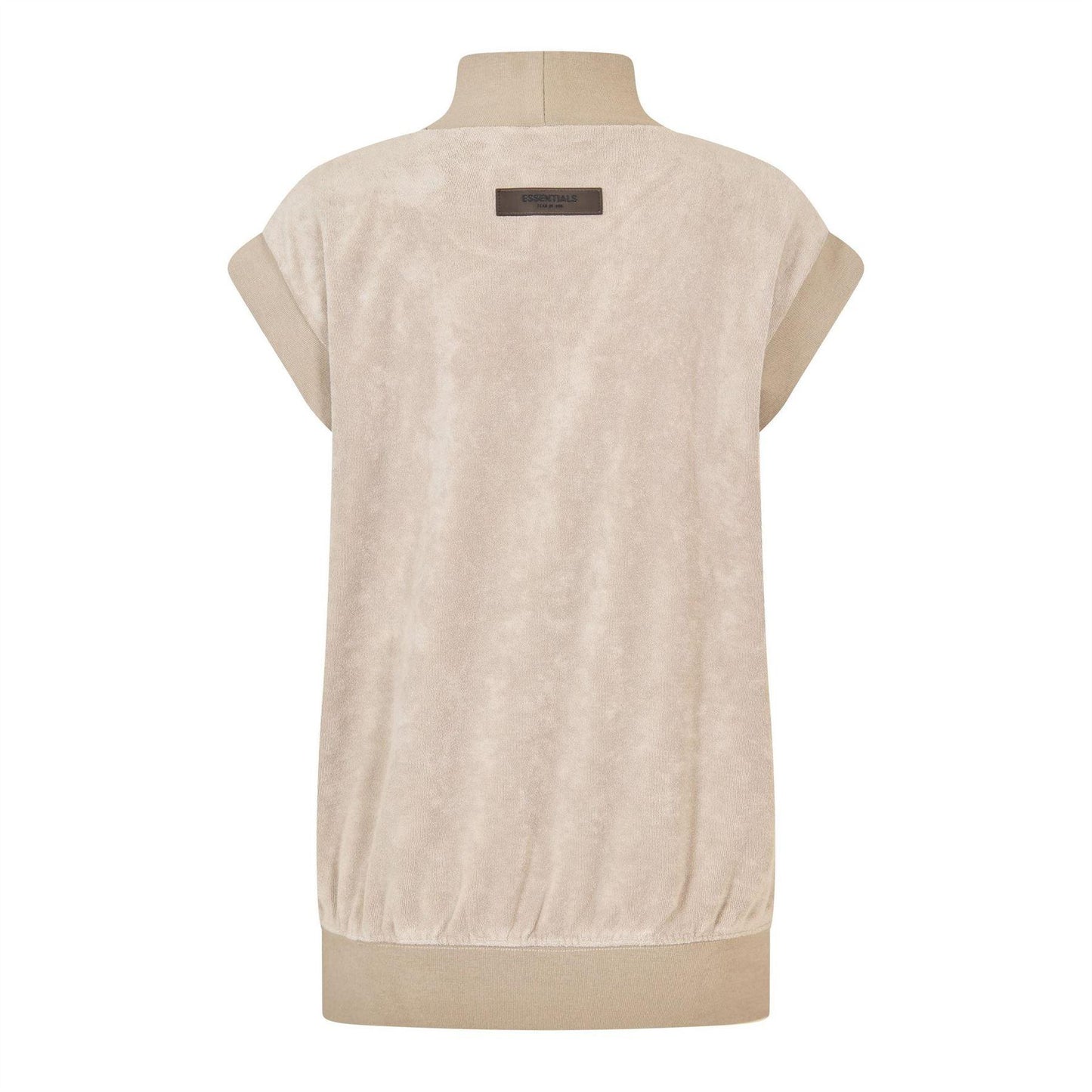 Seal Grey - Back - Fear Of God Essentials Womens-Ladies Sweater Vest