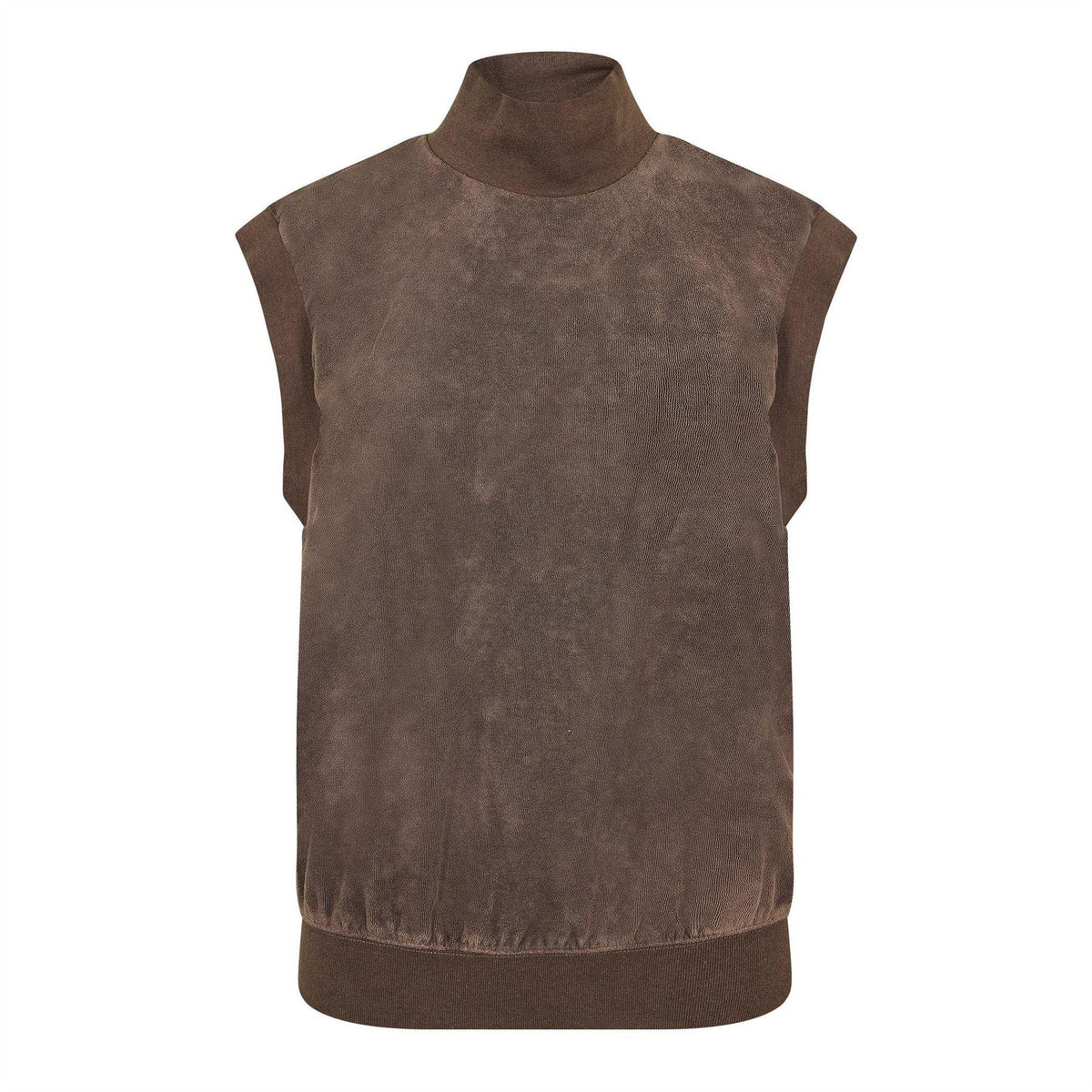 Black - Front - Fear Of God Essentials Womens-Ladies Sweater Vest