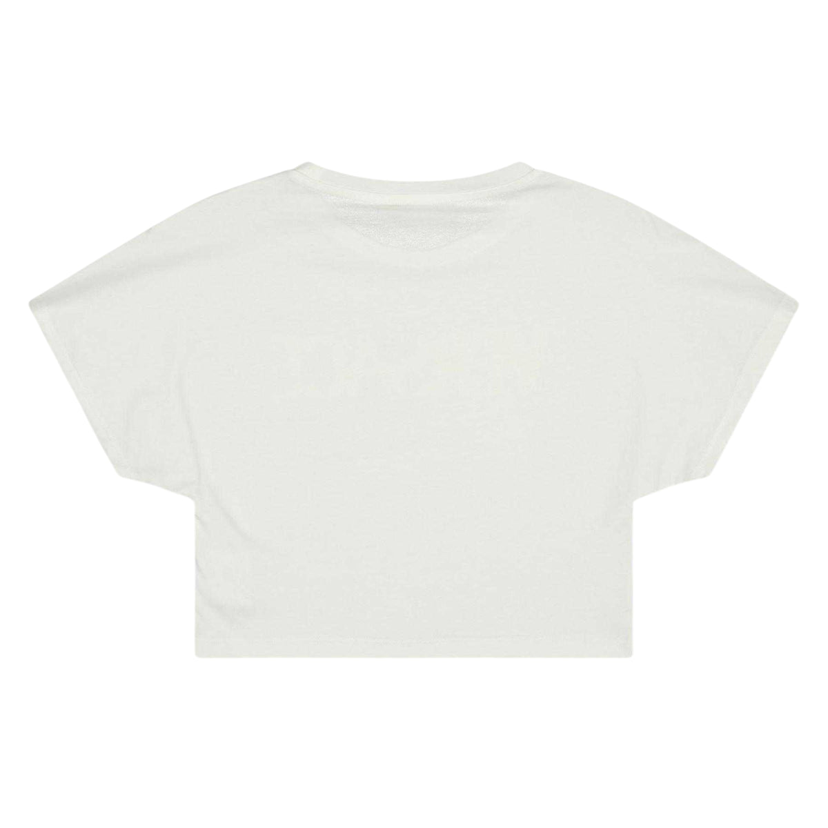 White - Back - Versace Girls Soft Crop Top