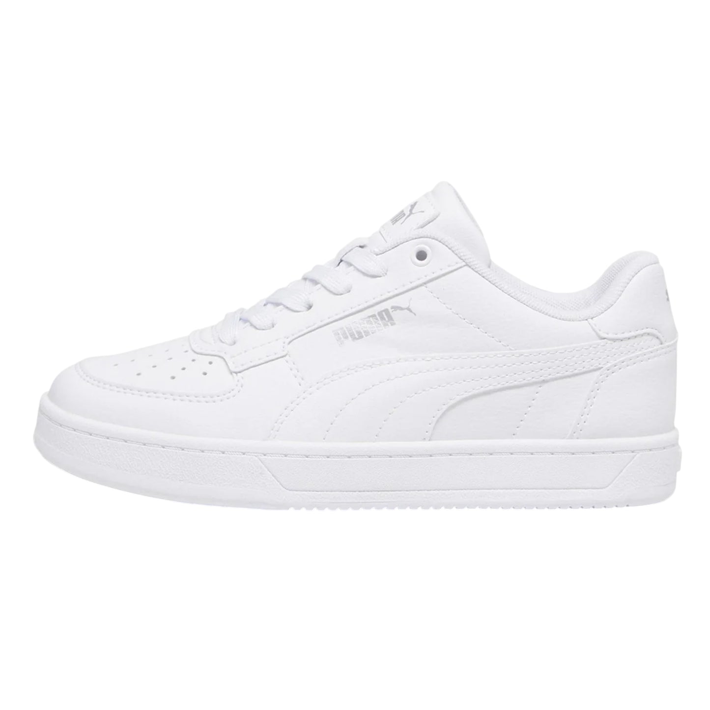 White - Back - Puma Childrens-Kids 2.0 Leopard Print Trainers