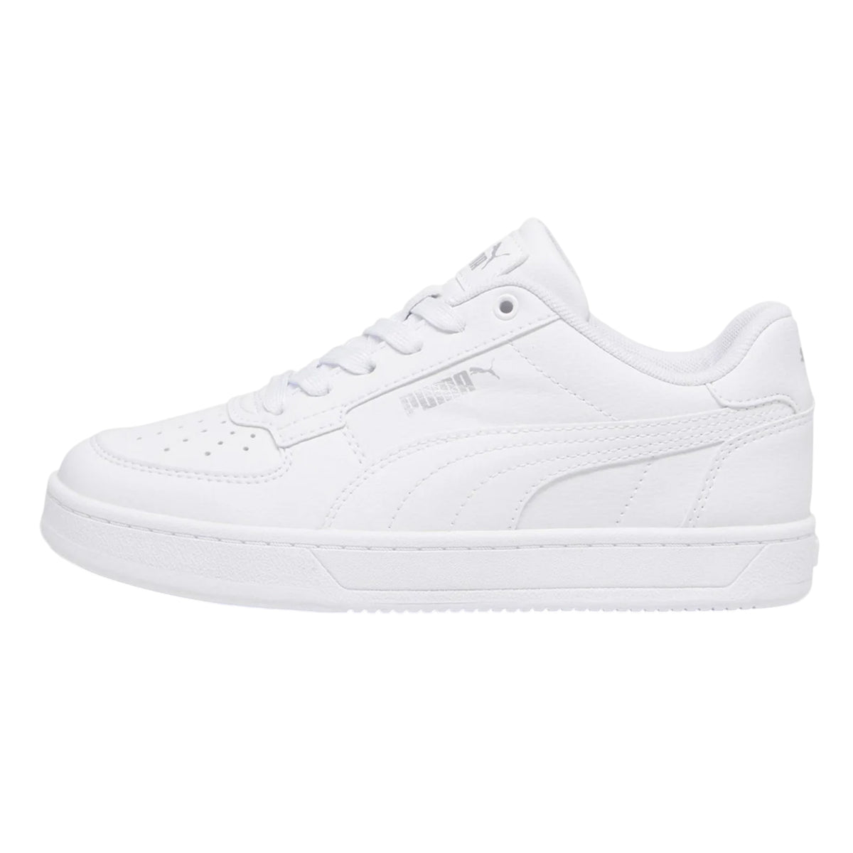 White - Back - Puma Childrens-Kids 2.0 Leopard Print Trainers