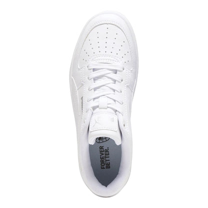 White - Lifestyle - Puma Childrens-Kids 2.0 Leopard Print Trainers