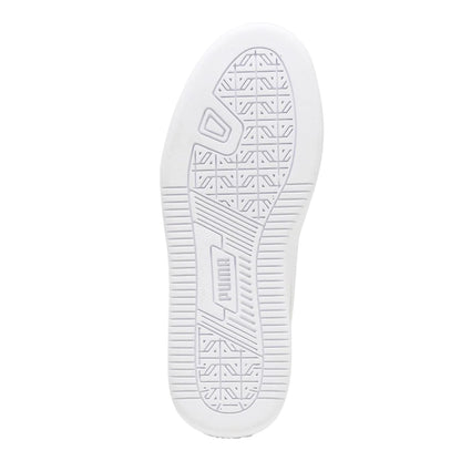 White - Pack Shot - Puma Childrens-Kids 2.0 Leopard Print Trainers