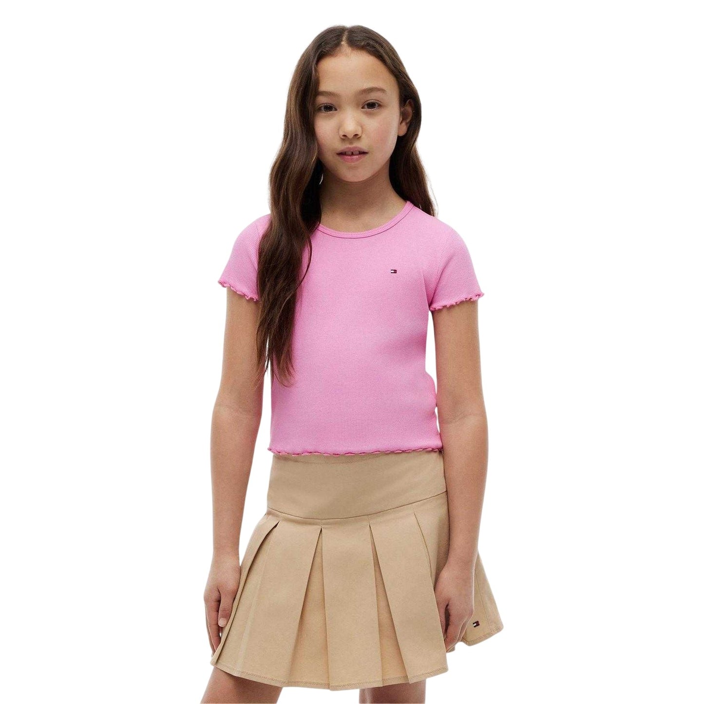 Pink - Lifestyle - Tommy Hilfiger Girls Crop Top