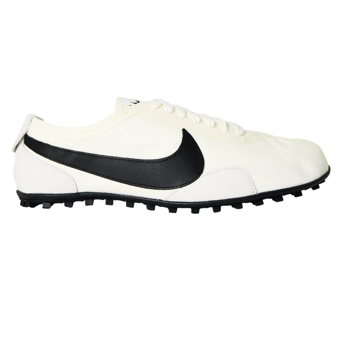 Sail-Black - Front - Nike Mens Moon Shoe OG Swoosh Trainers