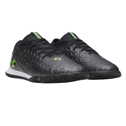Black-Green - Pack Shot - Under Armour Mens Magnetico Textured Football Boots