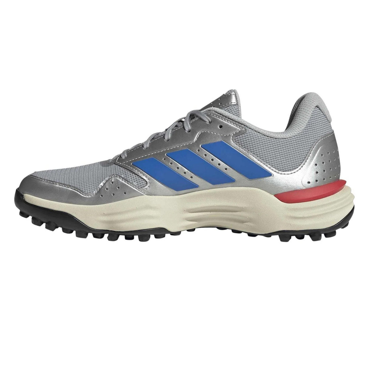 Metallic Silver - Lifestyle - Adidas Mens 3 Stripes Hockey Shoes