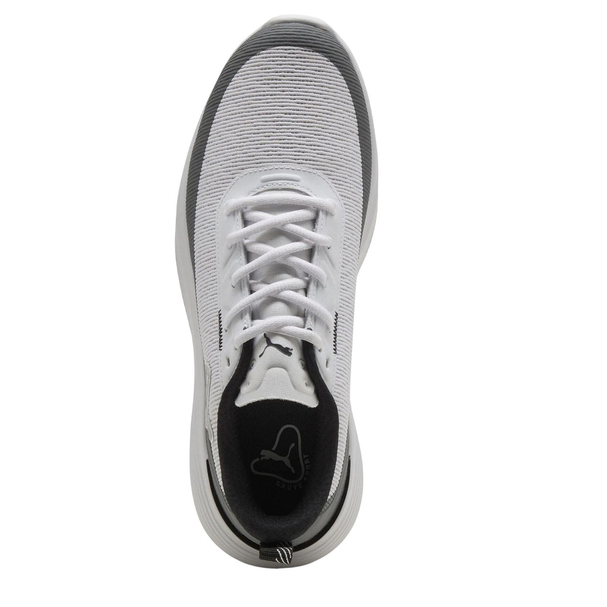 White-Grey - Lifestyle - Puma Mens Gruve Low Golf Shoes