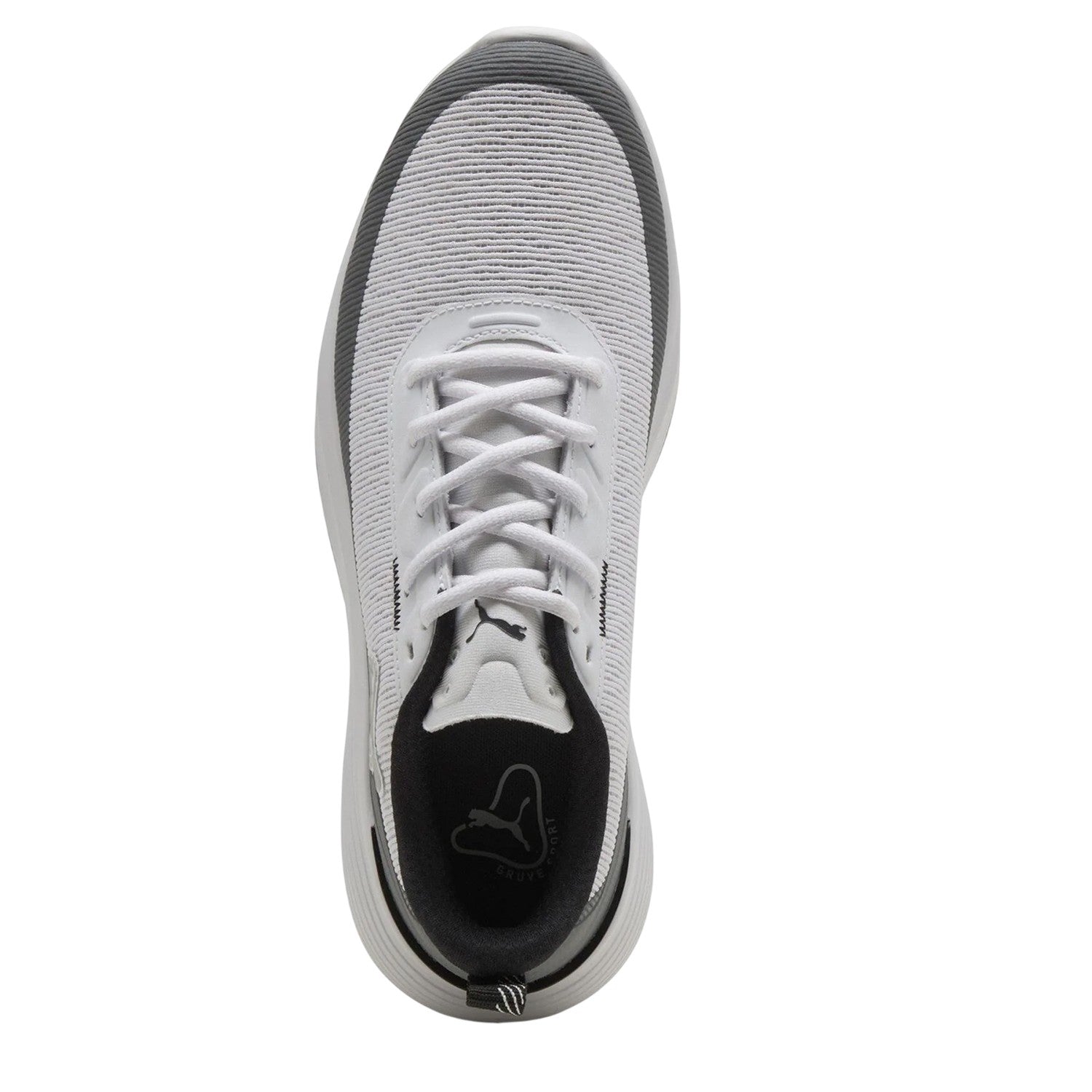 White-Grey - Lifestyle - Puma Mens Gruve Low Golf Shoes