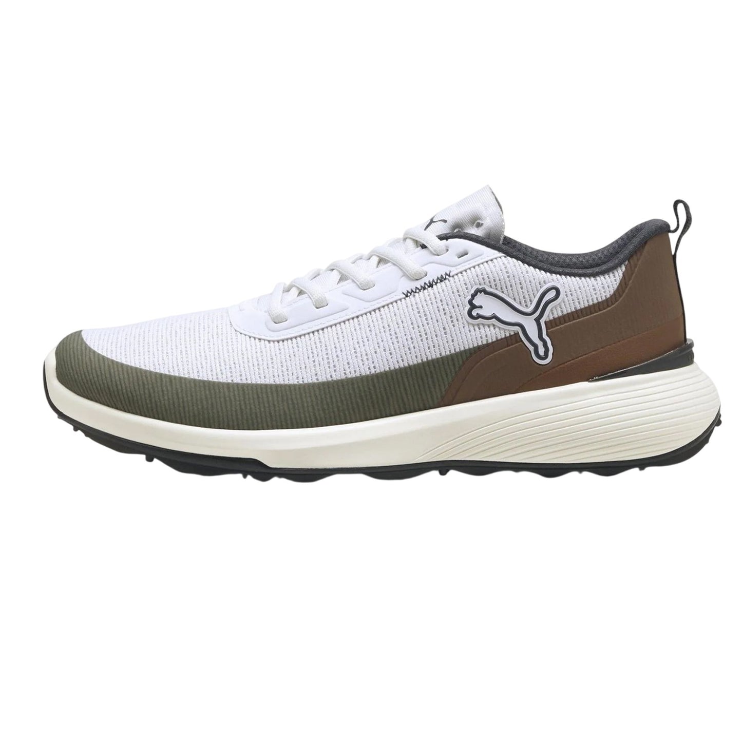 Ivory-Coast - Side - Puma Mens Gruve Low Golf Shoes