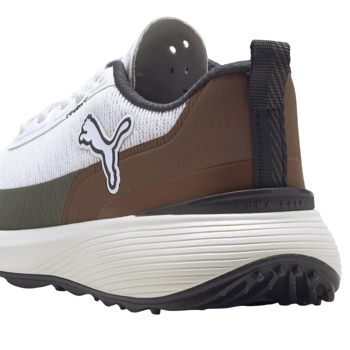 Ivory-Coast - Close up - Puma Mens Gruve Low Golf Shoes