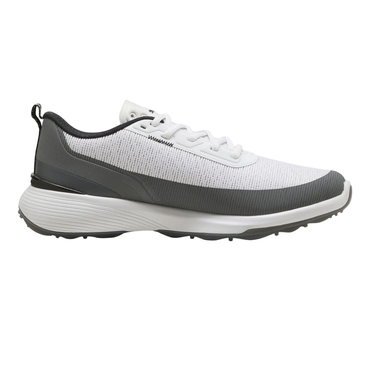 White-Grey - Front - Puma Mens Gruve Low Golf Shoes