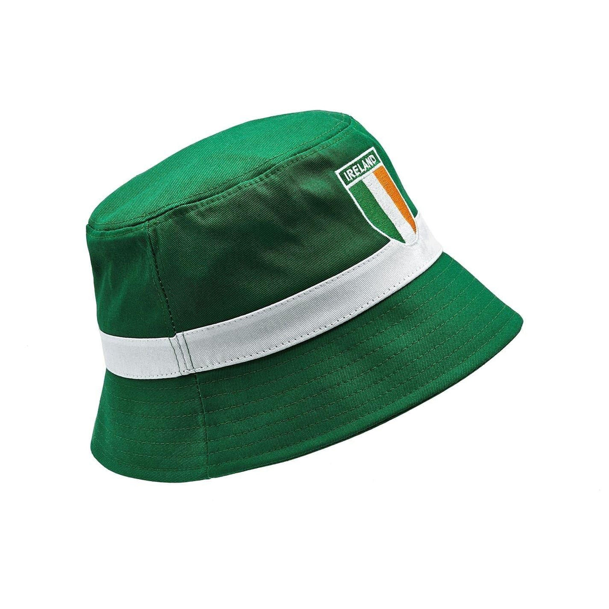 Ireland Green - Side - Team Flag Of Ireland Bucket Hat
