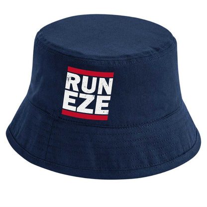 Blue - Front - Sport Direct Run Eze England Bucket Hat