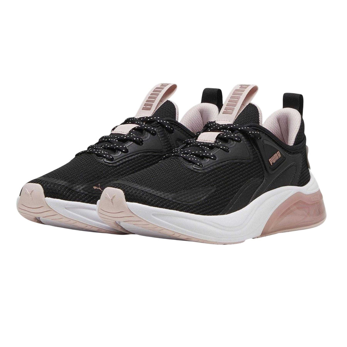 Black - Pack Shot - Puma Mens Cell Thrill Mesh Running Shoes