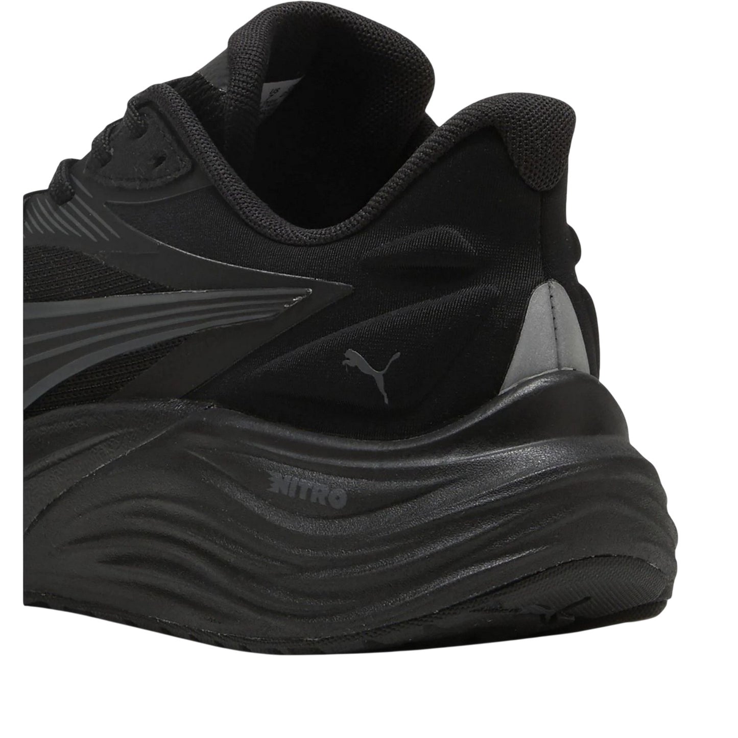 Black - Close up - Puma Womens-Ladies Electrify Nitro 4 Shoes