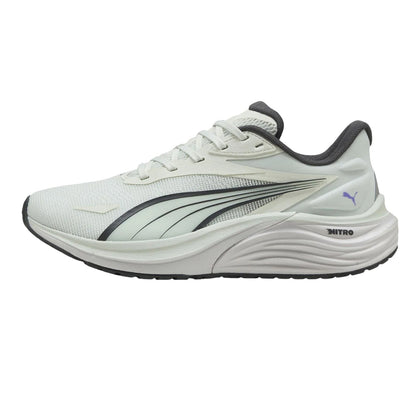 Sage Green - Side - Puma Womens-Ladies Electrify Nitro 4 Shoes