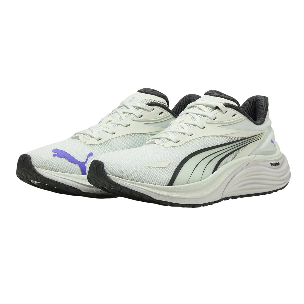 Sage Green - Pack Shot - Puma Womens-Ladies Electrify Nitro 4 Shoes