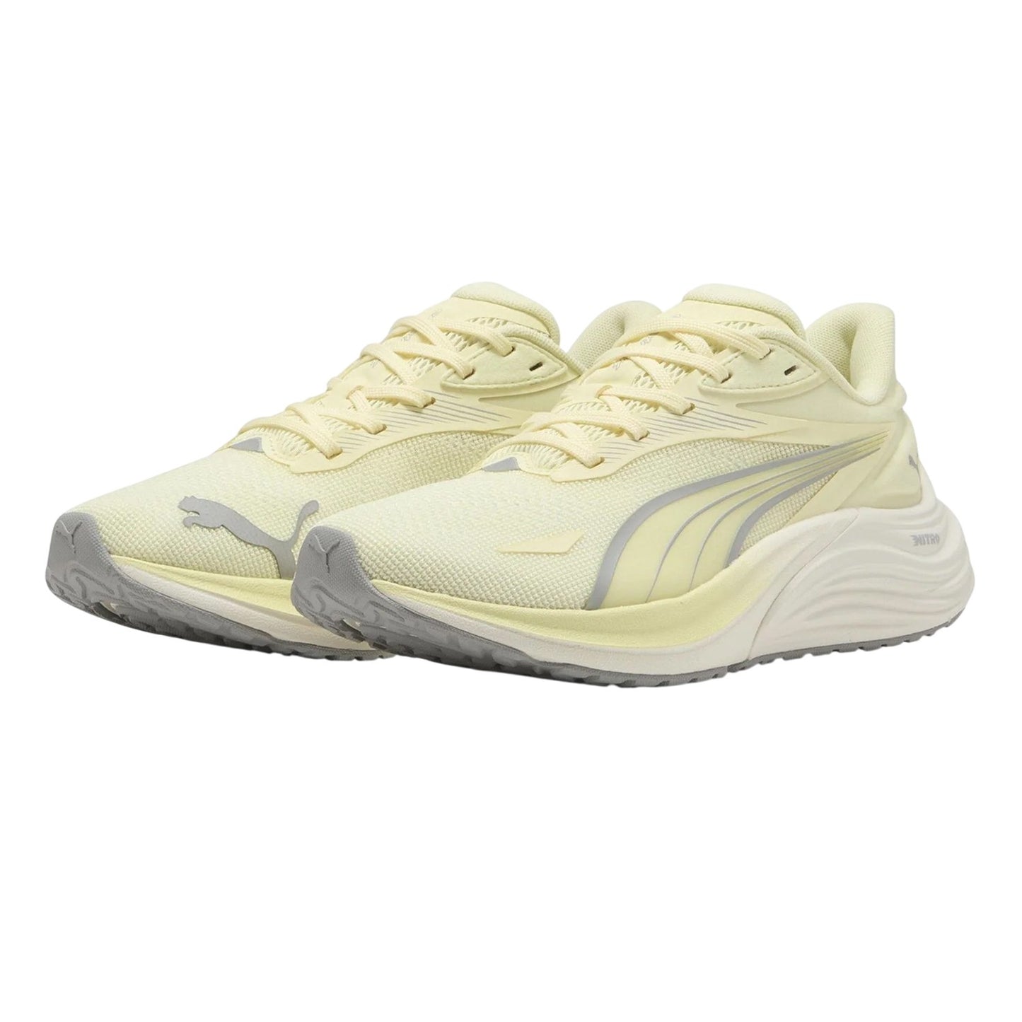 Gold - Pack Shot - Puma Womens-Ladies Electrify Nitro 4 Shoes