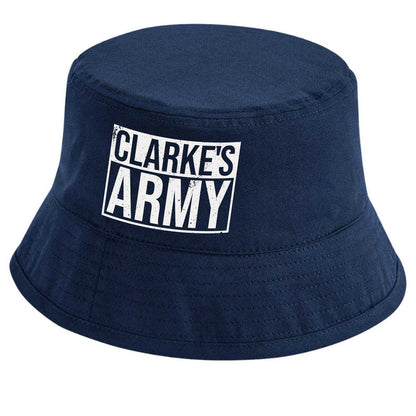 Blue-White - Front - Sport Direct Clarke´s Army Scotland Bucket Hat
