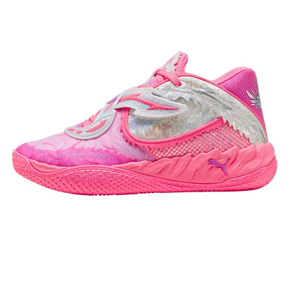 Pink-Silver - Lifestyle - Puma Childrens-Kids MB05 World Tour World Tour Line Trainers