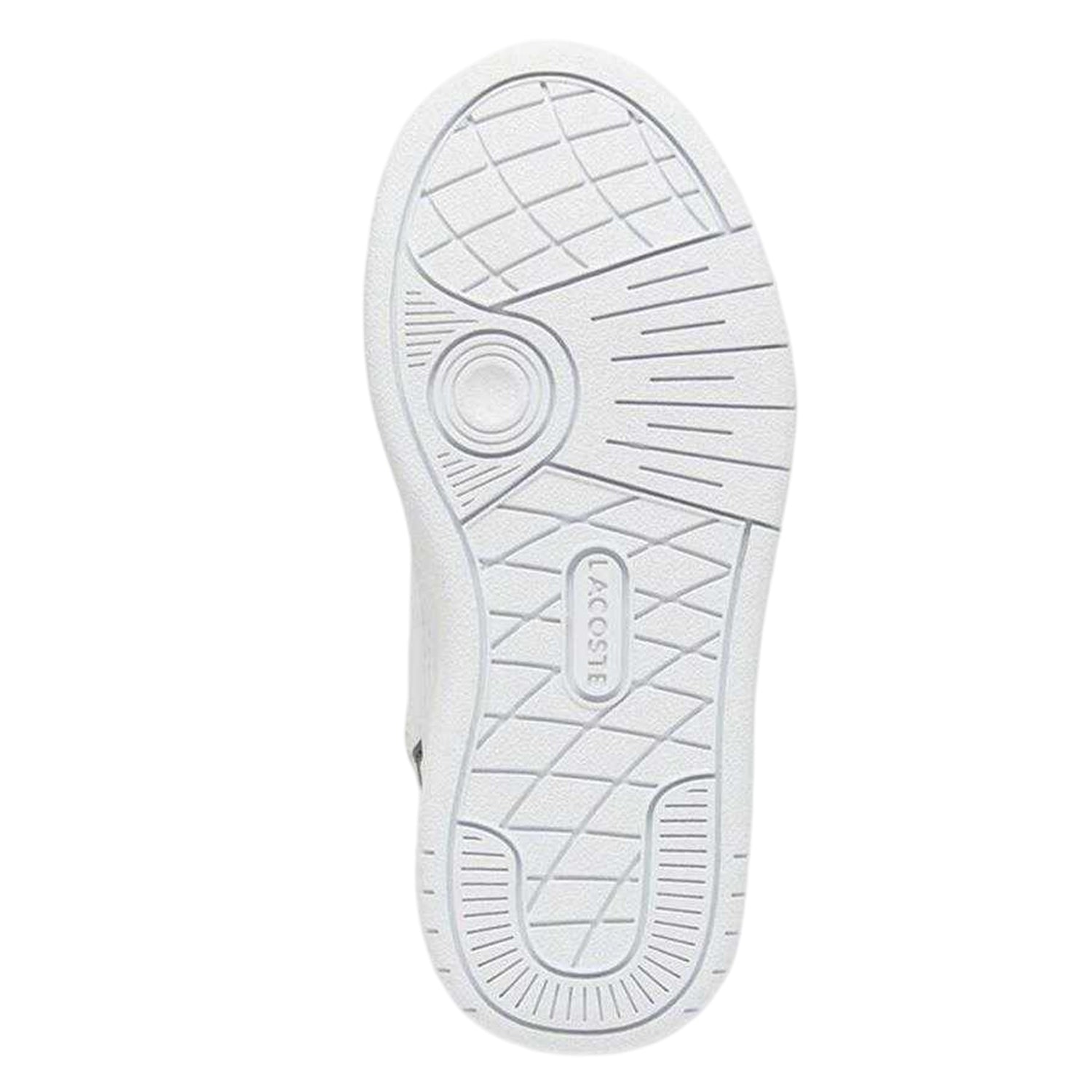 White - Side - Lacoste Childrens-Kids T-Clip Set Trainers