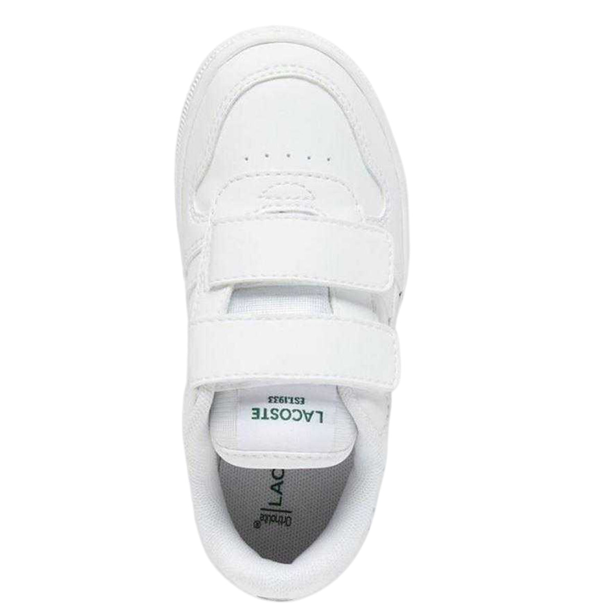 White - Lifestyle - Lacoste Childrens-Kids T-Clip Set Trainers
