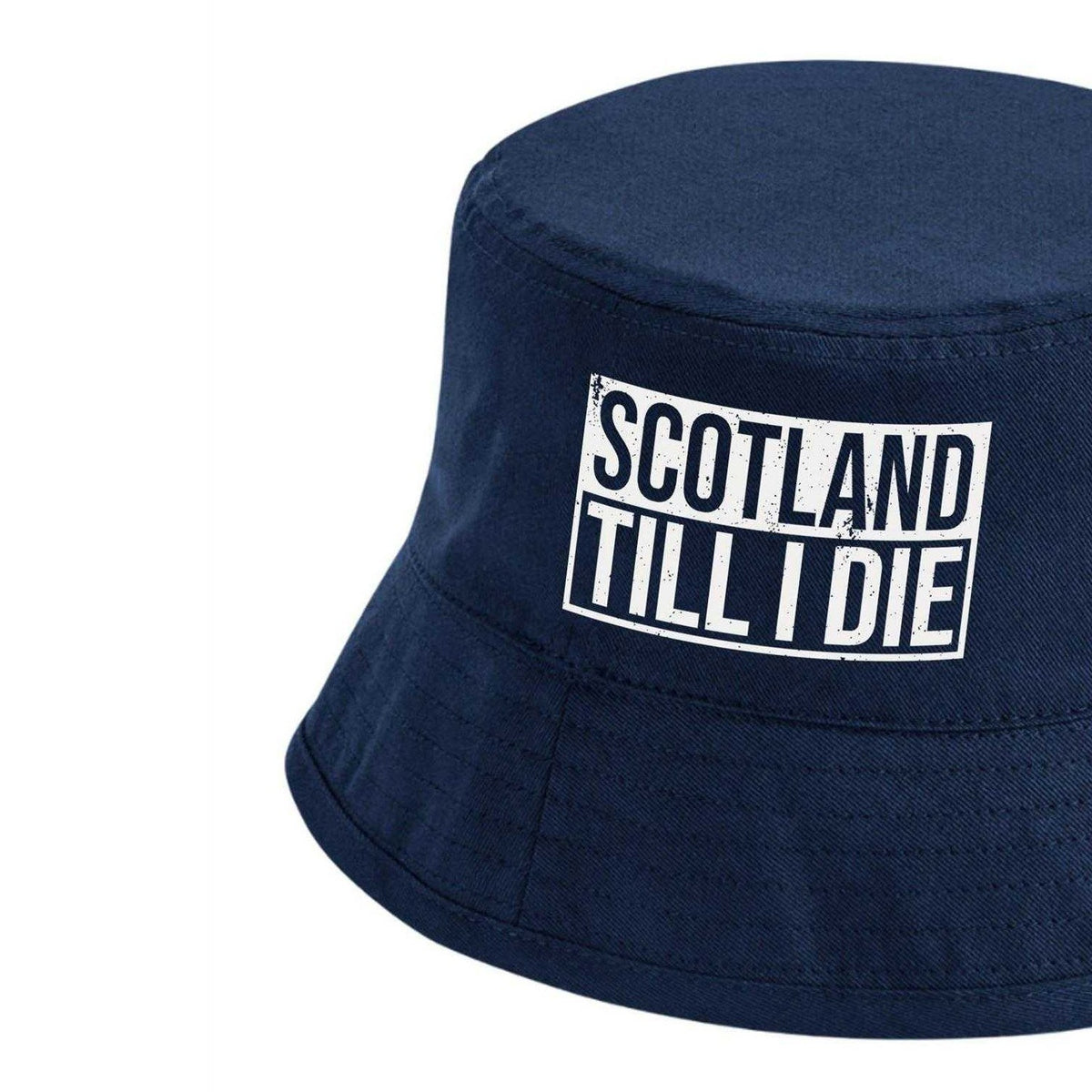 Blue-White - Side - Sport Direct Scotland Till I Die Bucket Hat