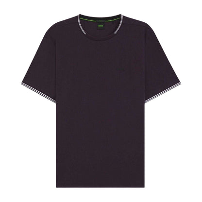 Purple - Front - Boss Mens Taul Short-Sleeved T-Shirt
