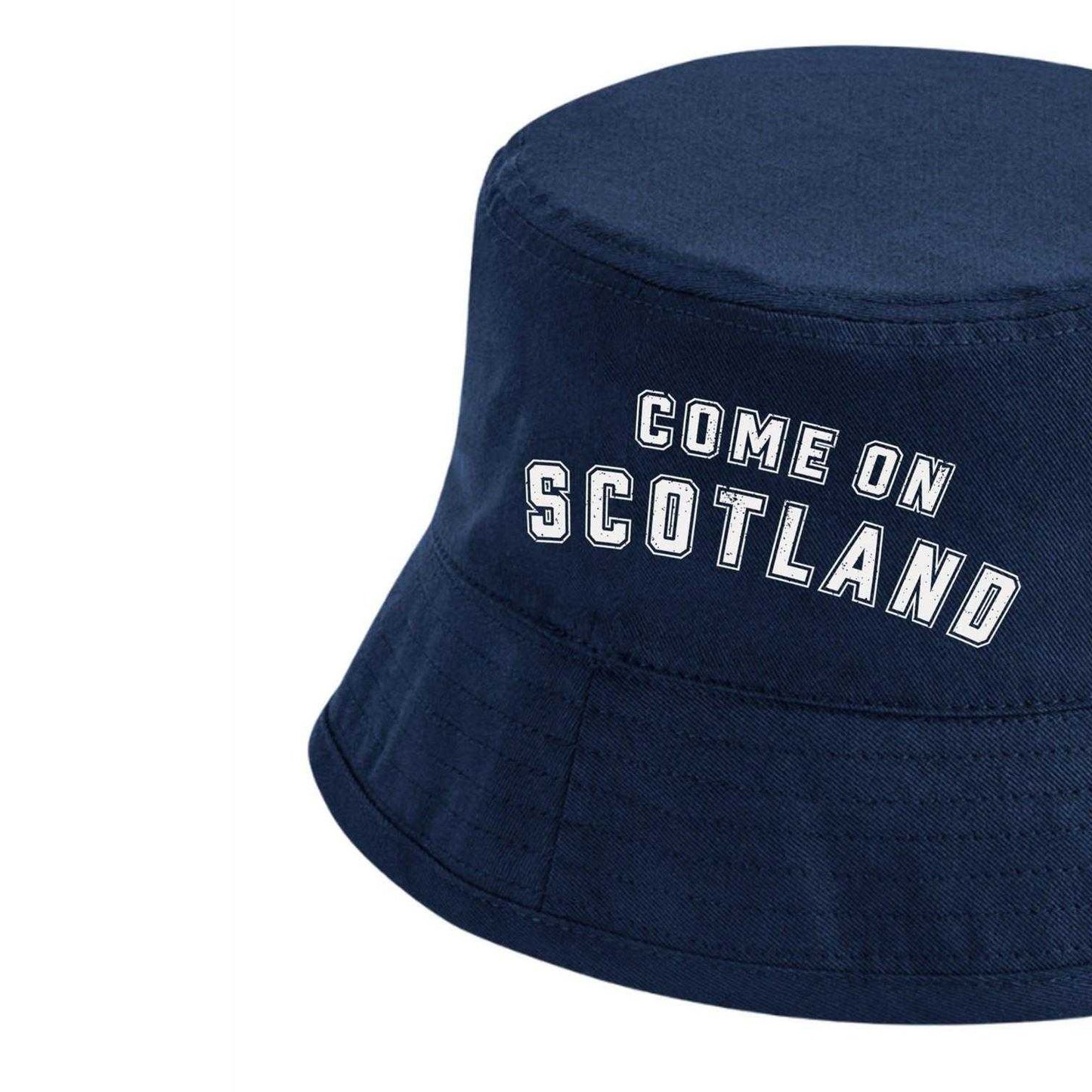 Blue-White - Side - Sport Direct Come On Scotland Bucket Hat