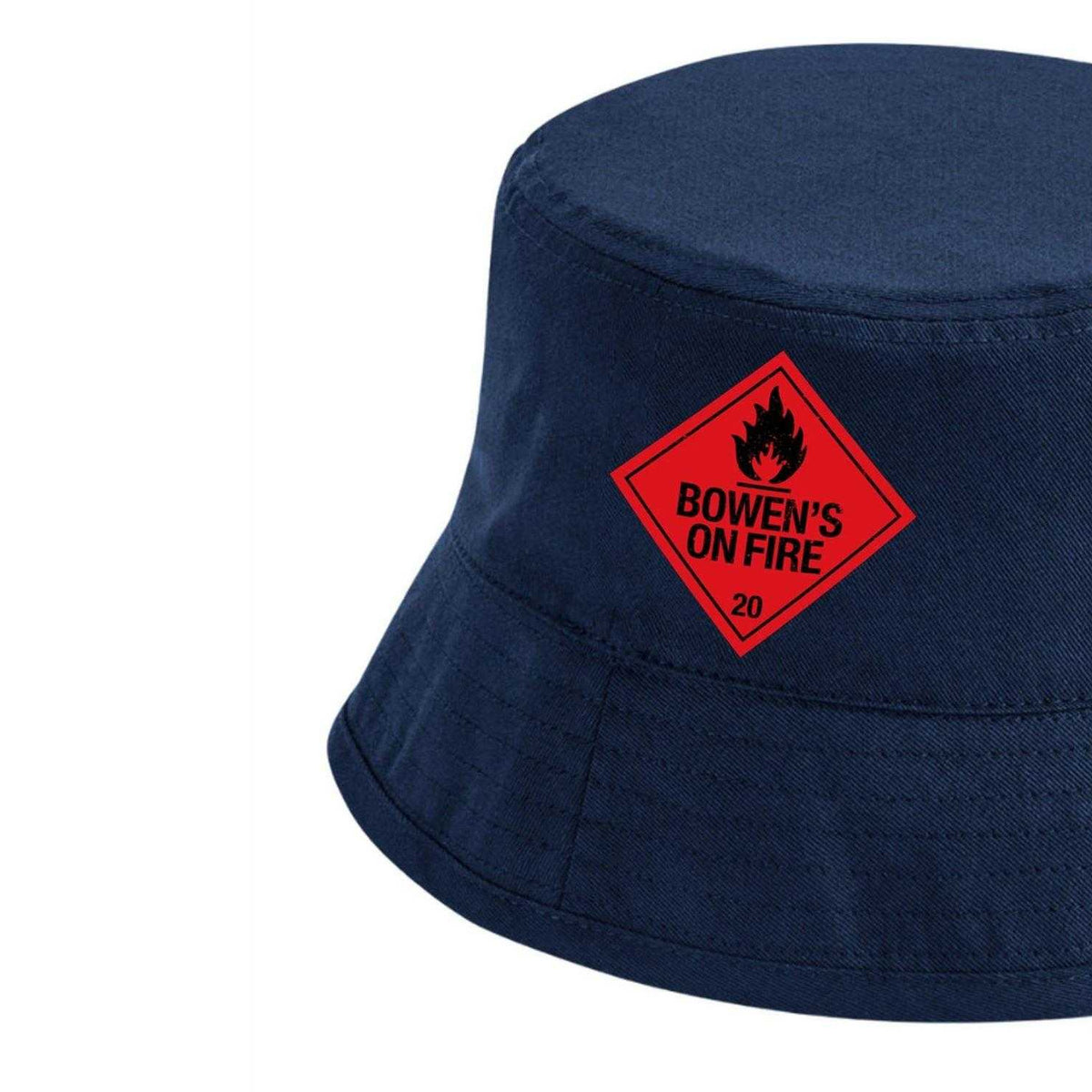 Navy - Side - Sport Direct Bowen´s On Fire England Bucket Hat
